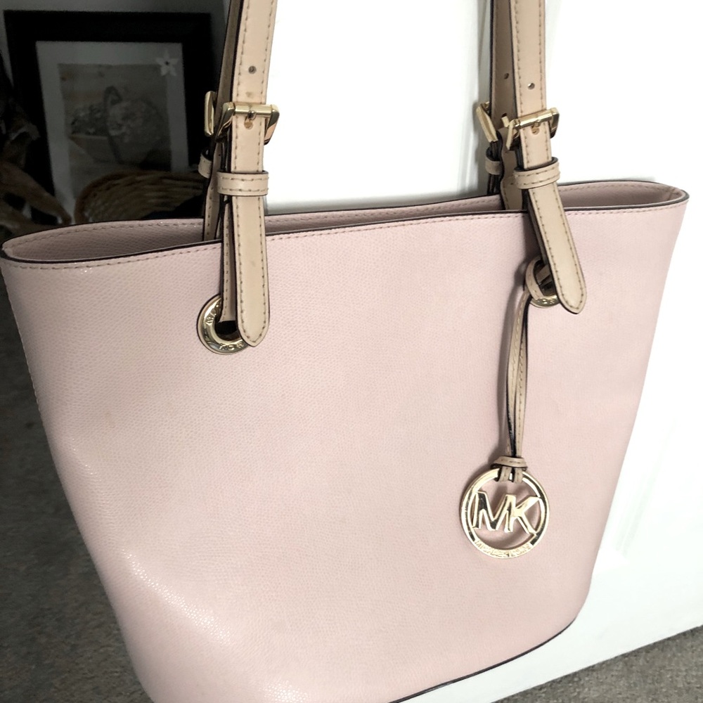 Michael Korea Sofiano Leather Travel Tote/Handbag